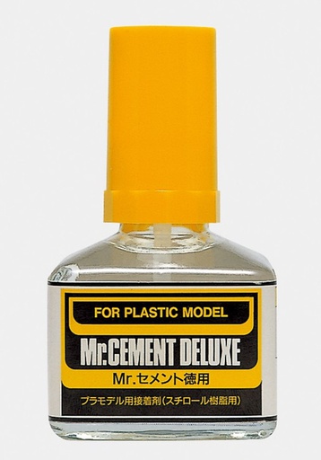 [ MRHOBBYMC-127 ] mr cement deluxe 40 ml  met borstel