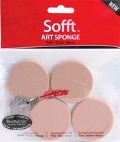 [ PP61042 ] Soft Art Sponge Round (4)