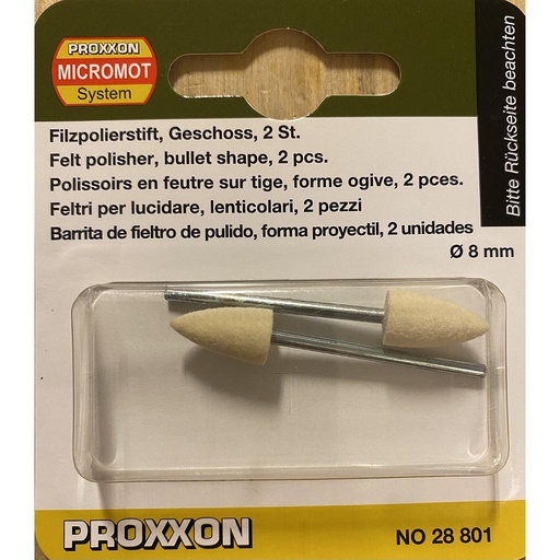 [ PX28801 ] Proxxon Viltpolijststiften 2 st.