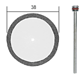 [ PX28842 ] Proxxon Doorslijpschijf gediamanteerd Ø 38 mm + houder