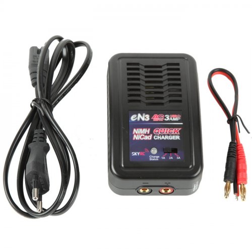 [ SKY-EN3 ] SkyRC eN3/eN20 AC NiMH/NiCd Charger 1-3A, 4-8cell, Tamiya plug