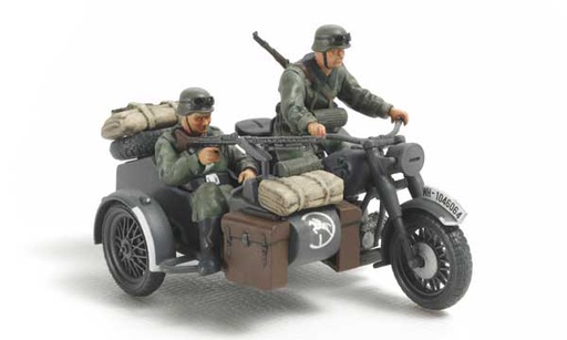 [ T32578 ] Tamiya 1/48 German Bike &amp; Sidecar