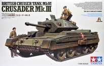 [ T37025 ] Tamiya CRUSADER MK.III  BRITISH CRUISER TANK 