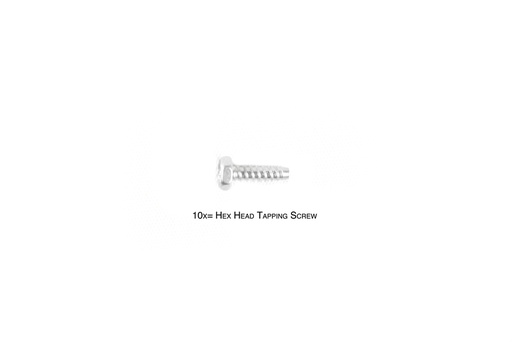 [ T50822 ] Tamiya 3X10 MM HEX HEAD TAPPING SCREWS  10pcs