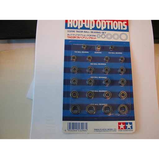 [ T53296 ] Tamiya TA03R BALL BEARING SET 