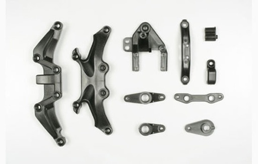 [ T53895 ] Tamiya TA05 carbon reinforced K parts  (stiffener)