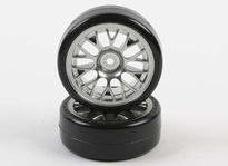 [ T54021 ] Tamiya Mesh Wheel w/cemented super drift tire (24mm/offset+2)