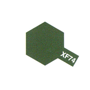 [ T81774 ] Tamiya Acryl. Mini XF-74 OD (JGSDF)