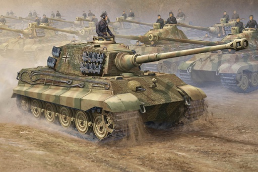 [ TRU00910 ] TRUMPETER King Tiger 2 in 1   -  1/16