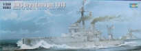 [ TRU05330 ] HMS Dreadnought 1918          1/350