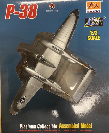 [ TRU36434 ] Easy model  P-38 1/72