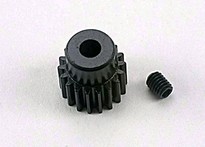 [ TRX-1918 ] Traxxas Gear, 18-T pinion (48-pitch) / set screw 