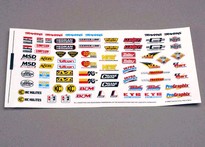 [ TRX-2514 ] Traxxas Decal sheet, racing sponsors