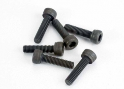 [ TRX-2584 ] Traxxas Head screws, 3x12mm cap-head machine (hex drive) (6) (TRX 2.5, 2.5R, 3.3) 