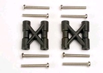 [ TRX-3930 ] Traxxas Bulkhead cross braces (2)/ 3x25mm CS screws (8) -TRX3930 