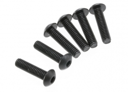 [ TRX-3933 ] Traxxas Screws, 4x16mm button-head machine (hex drive) (6) - TRX3933