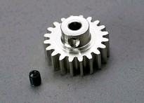 [ TRX-3950 ] Traxxas Gear, 20-T pinion (32-p) (mach. steel)/ set screw -TRX3950 