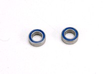 [ TRX-5124 ] Traxxas Ball bearings, blue rubber sealed (4x7x2.5mm) (2) -TRX5124 