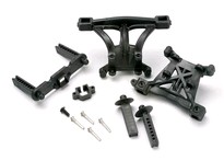 [ TRX-5314 ] Traxxas Body mounts, front &amp; rear/ 2.5x18mm screw pins (4)/ 4x10mm BCS (1) -TRX5314 