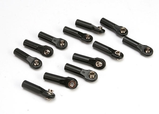 [ TRX-5525 ] Traxxas Rod ends (12)/ hollow balls (12) (fits Jato, includes 4 hollow balls for inner camber link) 