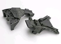 [ TRX-5530 ] Traxxas Bulkheads, front (upper &amp; lower)