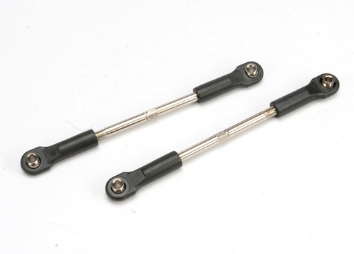 [ TRX-5538 ] Traxxas Turnbuckles, toe-links, 61mm (front or rear) (2) (assembled with rod ends and hollow balls) -TRX5538 