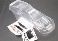 [ TRX-5611 ] Traxxas Body, E-Revo (clear, requires painting)/window, grill, lights decal sheet -TRX5611 