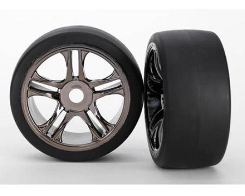 [ TRX-6477 ] Traxxas tires &amp; wheels  assembled glued