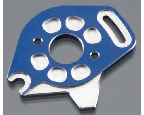 [ TRX-6890X ] Traxxas Plate, motor, aluminum (blue-anodized) 