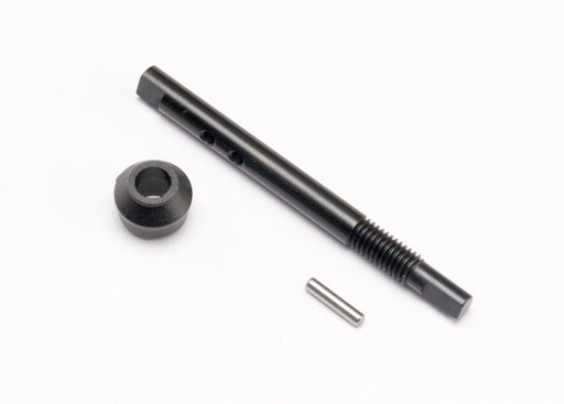 [ TRX-6893 ] Traxxas Input shaft (slipper shaft)/ bearing adapter (1)/pin (1) 