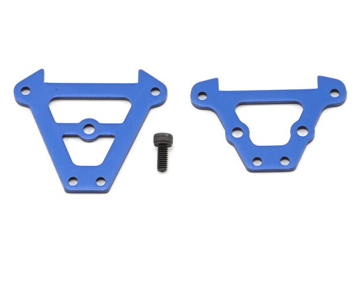 [ TRX-7023 ] Traxxas Bulkhead tie bars, front &amp; rear (blue-anodized aluminum)/ 2.5x6 CS (1) 