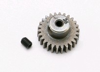 [ TRX-7040 ] Traxxas Gear, 26-T pinion (48-pitch, 2.3mm shaft)/ set screw -TRX7040 