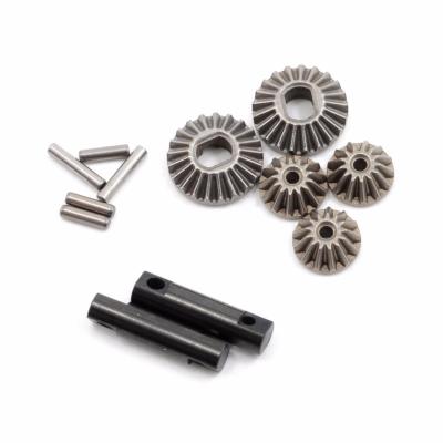 [ TRX-7082 ] Traxxas Gear set, differential (output gears (2)/ spider gears (3))/ differential output shafts (2)/ 1.5x6mm pin (3)/ 1.5x8mm pin (2) -TRX7082 