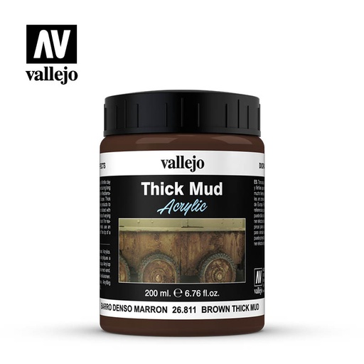 [ VAL26811 ] Vallejo Brown Thick Mud