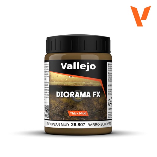 [ VAL26807 ] Vallejo Diorama Effects European Thick Mud
