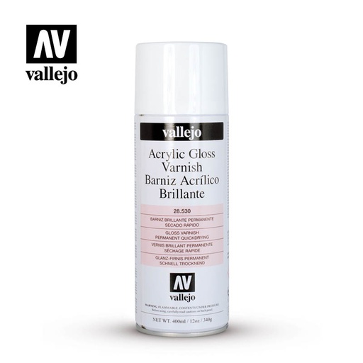 [ VAL28530 ] Vallejo Gloss Varnish 400ml