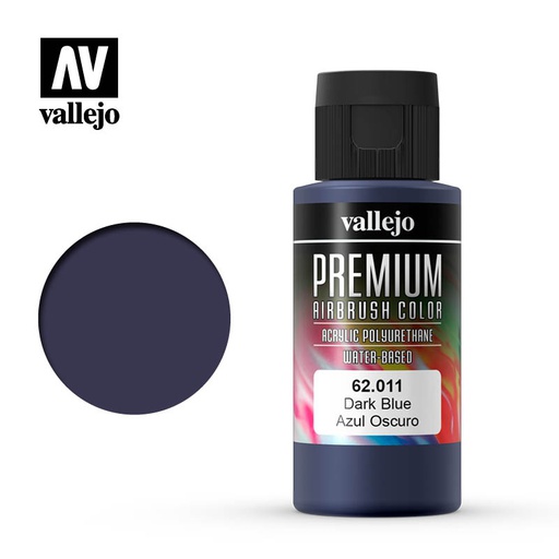 [ VAL62011 ] Vallejo premium aribrush color Dark Blue 60ml