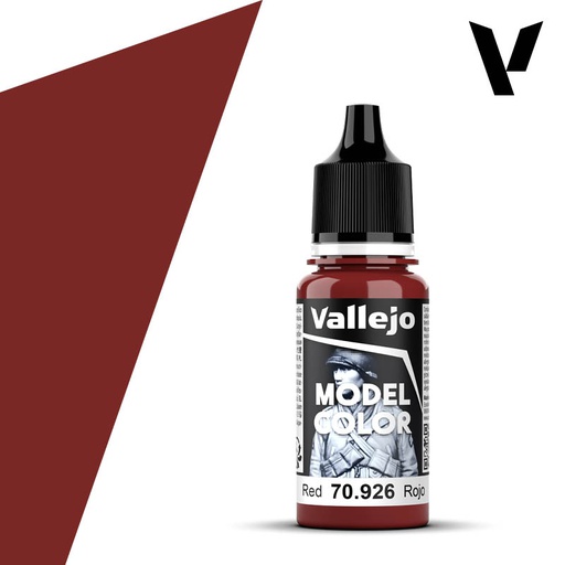 [ VAL70926 ] Vallejo Model Color Red 17ml