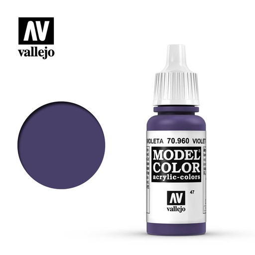 [ VAL70960 ] Vallejo Model Color Violet 17ml