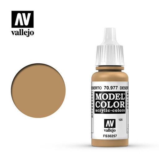 [ VAL70977 ] Vallejo Model color Desert Yellow 17ml
