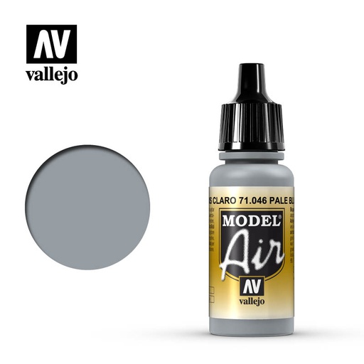 [ VAL71046 ] Vallejo Model Air Pale Blue Grey 17ml