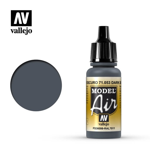[ VAL71053 ] Vallejo Model Air Dark Sea Gray 17ml
