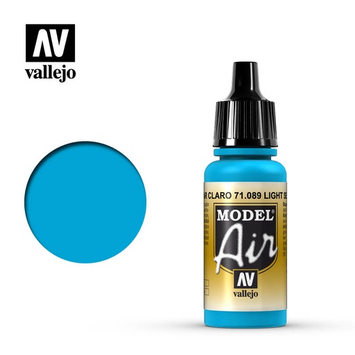 [ VAL71089 ] Vallejo Model Air Light Sea Blue 17ml