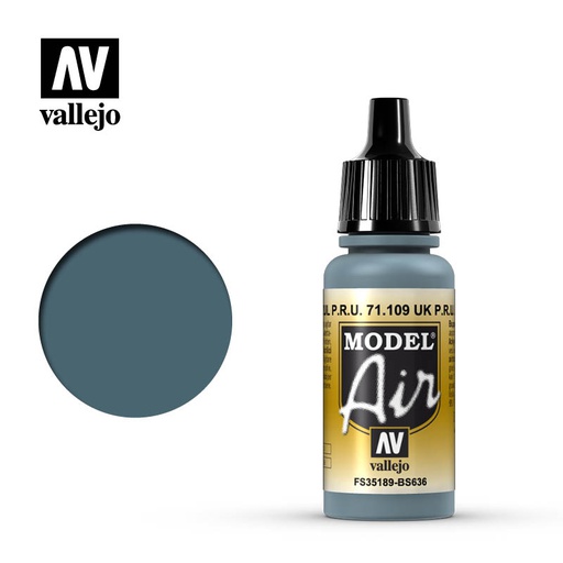 [ VAL71109 ] Vallejo Model Air Faded P.R.U Blue 17ml