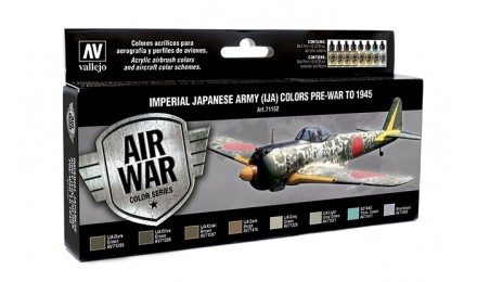 [ VAL71152 ] Vallejo Imperial Japanese Army (IJA) Colors (8)
