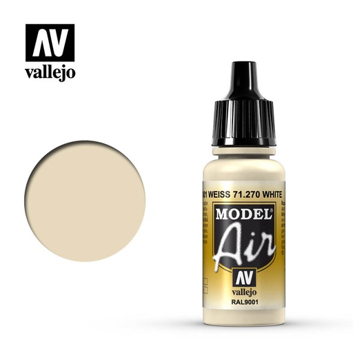 [ VAL71270 ] Vallejo Model Air White 17ml