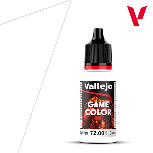 [ VAL72001 ] Vallejo Game Color Dead White 18ml