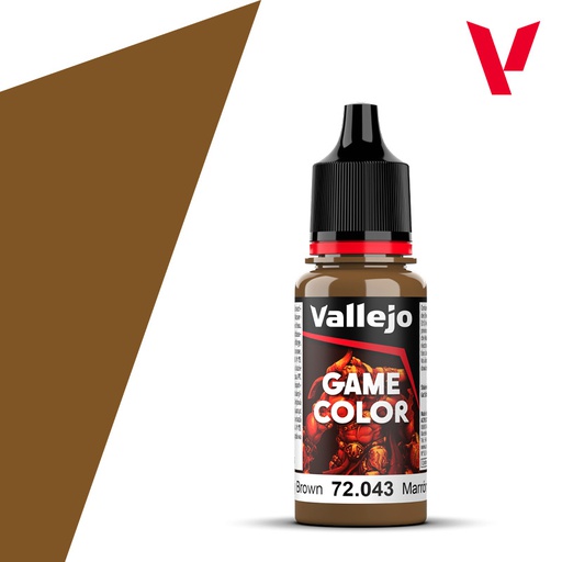 [ VAL72043 ] Vallejo Game Color Beasty Brown 18ml