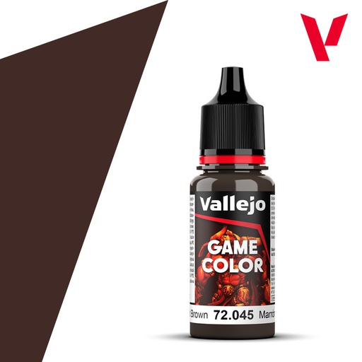 [ VAL72045 ] Vallejo Game Color Charred Brown 18ml