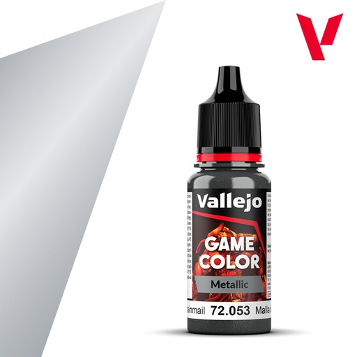 [ VAL72053 ] Vallejo Game Color Chainmail Silver 18ml